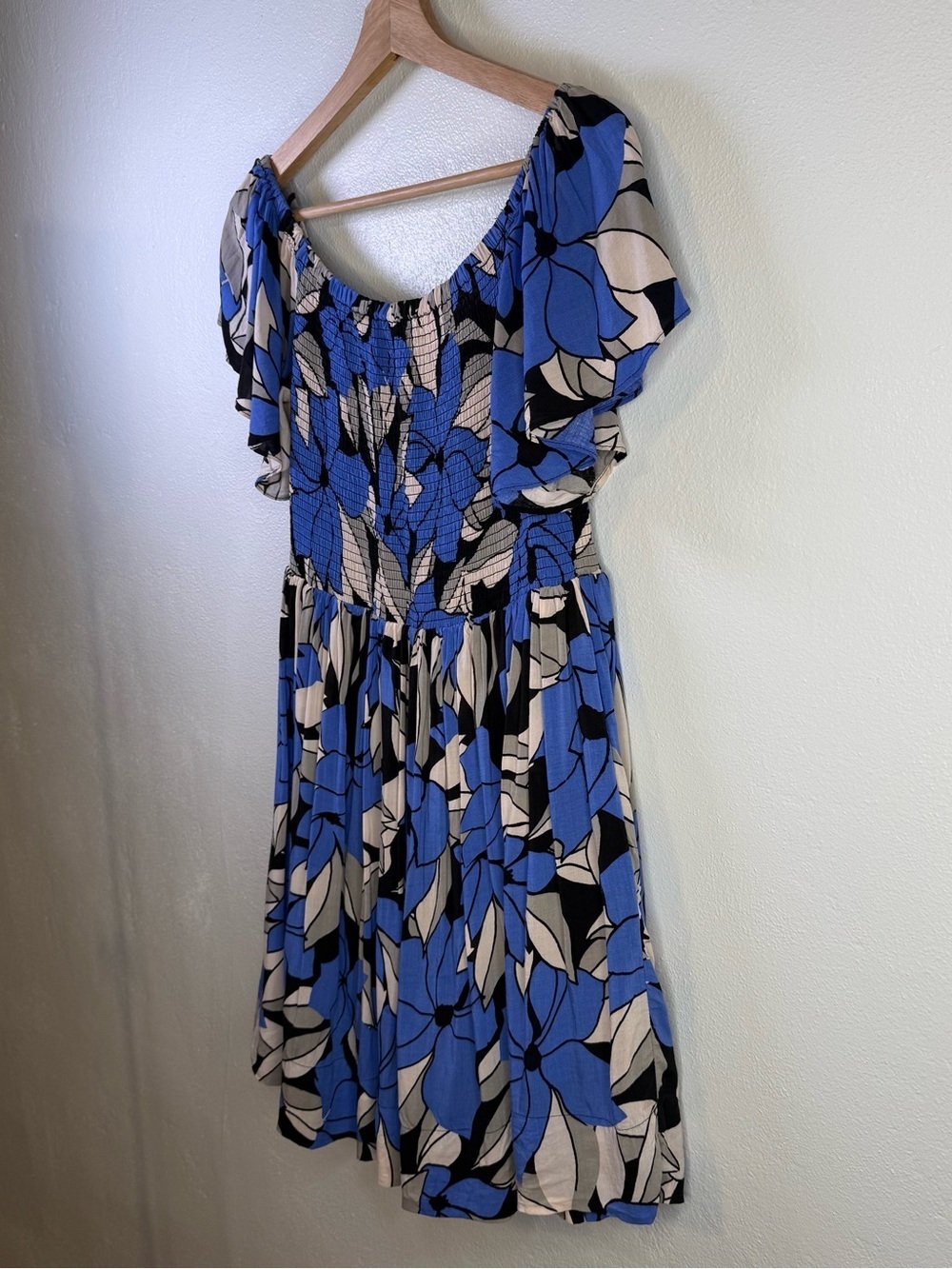 Free People Louise Smocked Dress Women’s Size Medium - Picture 7 of 16